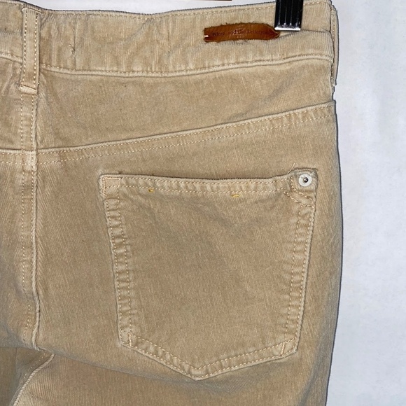 Pilcro and the Letterpress Tan Corduroy High-Rise Skinny Pants - Picture 5 of 7
